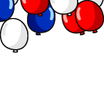 Patriotic Balloon Drop