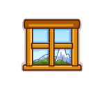 Rustic Cabin Window