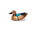 Rustic Wooden Duck