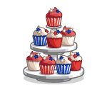 Americana Cupcakes