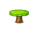 Evergreen Tree Stump Table