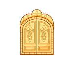 Golden Enchanting Door