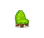 Evergreen Leafy Chair