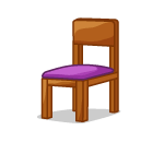 Sturdy Purple Chair