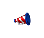 Declare Independence Megaphone