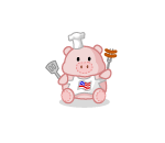 BBQ Piggy Plushie