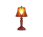 Rubious Red Lamp