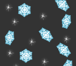Sparkling Snowflakes