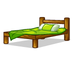 Wooden Jungle Bed