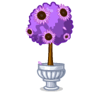 Blossoming Purple Topiary