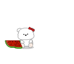Dora Eating Watermelon