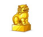 Golden Guardian Lion