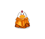 Clucky The Monk Plushie