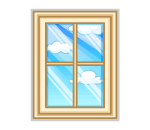 Summer Sky Window