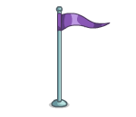 Fabulous Purple Flag