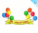 On Vacation Banner