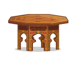 Elaborate Wooden Table