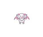Adorable White Bat
