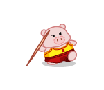 Piggy Javelin Tosser