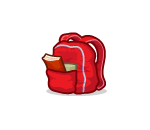 Red Studious Backpack