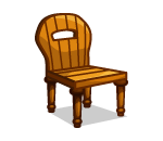 Witchs Wooden Chair