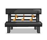 Musical Garden Bench