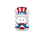 Patriotic Day Bunny