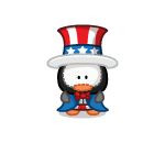 Patriotic Day Penguin