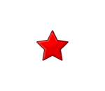 Large Patriotic Red Star