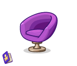 Wig-Out Violet Chair