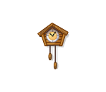 Wooden Cottage Cuckoo Clock