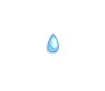 Falling Water Droplet