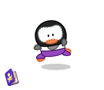 Jumping Ballet Penguin Plushie