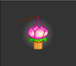 Hand Held Lotus Lantern