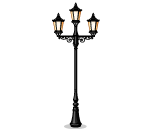 Neighborhood Street Lamp