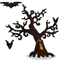 Spooky Bat Tree