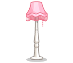 Tall Pink Lamp