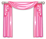 Lovely Pink Drapes