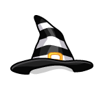 Stripy Witchs Hat