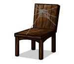 Ghostly Old Wooden Chair