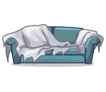 Tranquil Blue Couch