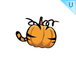 Halloween Tiger Pumpkin