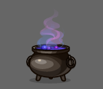 Witch Tea Cauldron