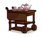 Witch Tea Rooms Tea Cart