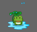 Ribbity the Rain Loving Frog