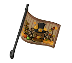 Festive Thanksgiving Flag