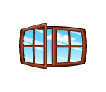 Wooden Framed Window