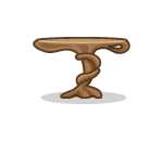 Plushie-Sized Wooden Table