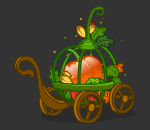 Glass Pumpkin Carriage