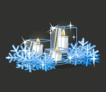 Snow Crystal Centerpiece
